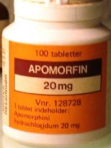 Apomorphin Oluf Martensen Larsen, 1912–2000 – Apomorphine